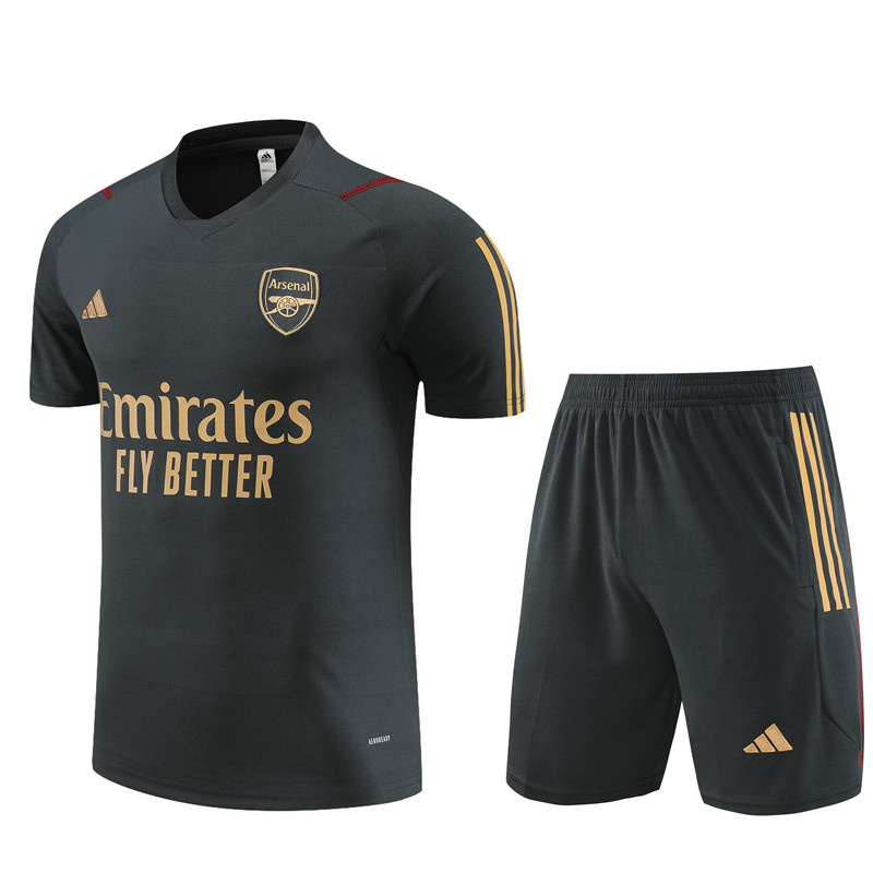 AAA Quality Arsenal 23/24 Dark Grey Training Kit Jerseys
